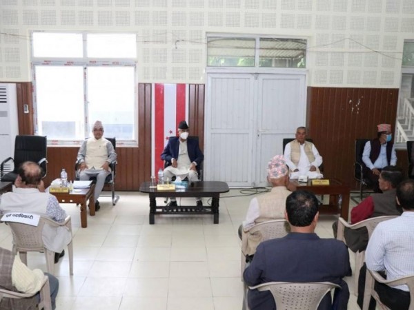 काँग्रेस केन्द्रीय कार्यसमिति बैठक सुरु