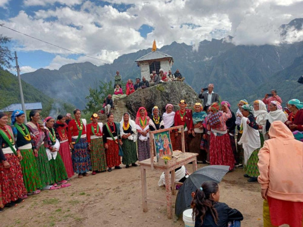 हुम्लामा  गौरा पर्वको रौनक