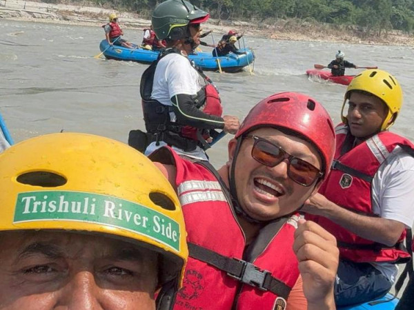 त्रिशूली नदीको साहसिक जलयात्रा ¥याफ्टिङ पुनः सुरू