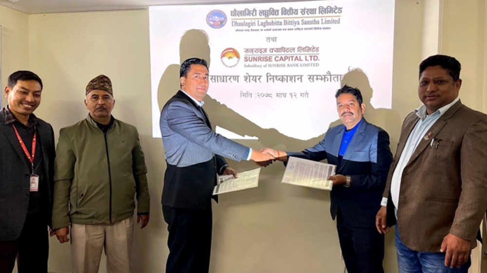 धौलागिरी लघुवित्तले ३ लाख कित्ता साधारण शेयर निष्काशन गर्दे