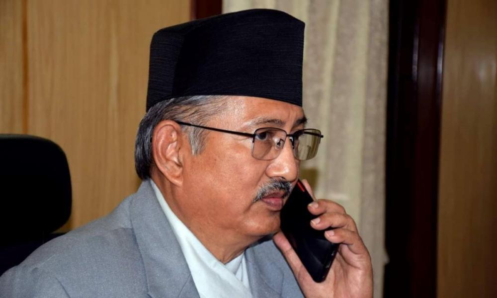 भूकम्प पीडितको उद्धारमा खटिन गृहमन्त्री खाणको निर्देशन