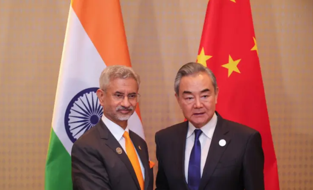 भारतीय विदेशमन्त्री एस जयशंकर र चिनियाँ समकक्षी विच भेट