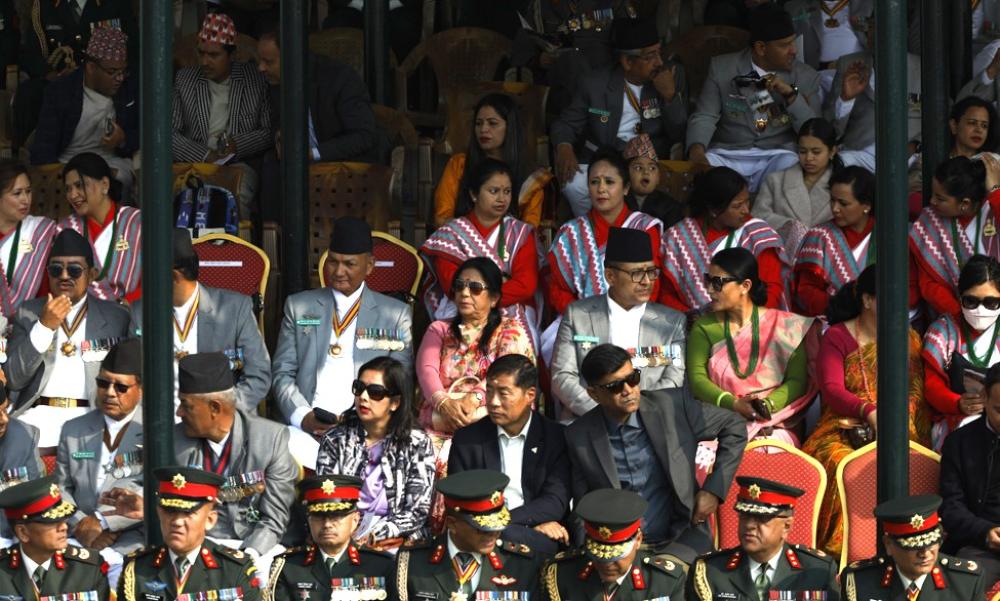 आज टुँडिखेलमा २६२ औं सेना दिवस मनाइयो